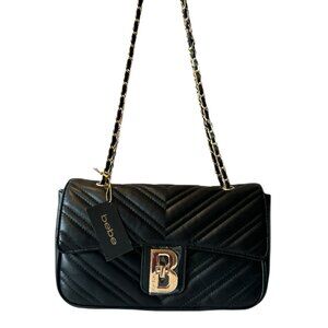 BEBE BLACK SHOULDER BAG